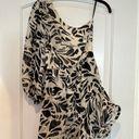 Alexis  for Target Botanical One Shoulder Ruffle Dress Sz XXS Photo 7