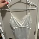 ZARA Top White Satin Cami Photo 1