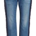 3x1  Higher Ground Fringe Crop Straight Leg Jeans Photo 0