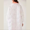 Free People  Movement Juno Reversible White Coral Packable Puffer Button Jacket S Photo 11