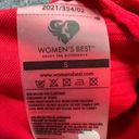 women's best  Sports Bra Small Red Shape Enhancing Power Seamless Cross Back NEW Photo 8