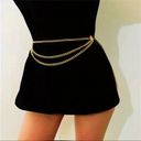 Golden Plated Tassel Belt Chain Elegant Alloy‎ Accessory Versatile Style Gold Photo 8