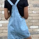 Forever 21 NWT  Light-Wash Overall Dress/Skirt size s Photo 1