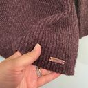 Sweaty Betty  Women's Black Cherry Shakti Turtleneck Chucky Knit Sweater Size L Photo 2