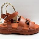 Vans  OFF THE WALL Textured Waves Colfax Sandals US 10 Women's Bombay Brown NWT Photo 0