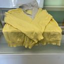 Only Yellow cashmere sweater. Made in Italy. Dry Clean Photo 0