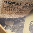 Sorel  Ella Slide Sandal 6 Brown Leather Slip On Lightweight Comfort Photo 4