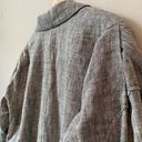 Rachel Comey Target Women's Large Oversized Herringbone Tweed Linen Gray Blazer Black Photo 15