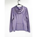 Mountain Hardwear  Women’s Purple Long Sleeve Hooded Quarter Zip Pullover Size L Photo 2