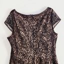 Black Label 𝅺 by Evan- Picone, Lace black color Women’s Dress Size 16 Fully Lined Photo 4