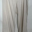 BCBGMAXAZRIA  Linen Blend High Rise Wide Leg Beige Pants Size 8 Photo 3