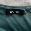 DO+BE Green Suede Ruffle Skort Photo 3