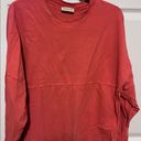 Spirit   Red Long Sleeve Crew Neck shirt size large Photo 0