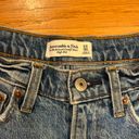 Abercrombie & Fitch High Rise Denim 90s Cut Off Shorts Photo 3