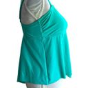 Beachsissi  Ruffle Hem Cross Front Tankini Teal XL New Photo 5