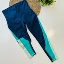 Xersion  Blue 7/8 Ankle Colorblock Legging Size Small Photo 8