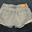 Levi's 501 High-Waisted Denim Shorts Photo 2