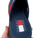 Tommy Hilfiger  NWOT Vintage Slip On Platform Mules Clogs Canvas Y2K 90s Size 9.5 Photo 4