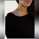 Lululemon  Chai Time Reversible Pullover II in Black / Heathered Deep Coal Small Photo 2