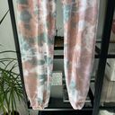 Nike  Pleated Reverse Tie Dye High Rise Terry Lined Full Length Joggers Size XS Photo 2