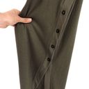 The Range  Ribbed Button Maxi Dress Olive Green XS Photo 2