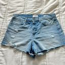 Frame le brigette distressed cut off light wash   sustainable cotton shorts Photo 2