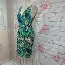 Tracy Reese  Women's Sleeveless Floral Sheath Dress In Green 6 Photo 4