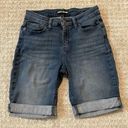 DKNY  Rolled Denim Bermuda Shorts Photo 0