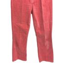 Mother The Outsider Crop Flared Corduroy Jean in Hopscotch Pink 25 Photo 8