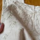 J.Crew  White Floral Jeans Photo 5