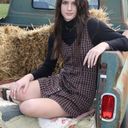 American Eagle Fall Plaid Dress Photo 1