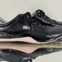 Lacoste Black Pink Shua 2 Lace Leather Sneaker Shoes Photo 1