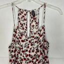 Divided  Floral Center Slit Maxi Vacation Dress Size 4 Photo 2