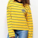 Ragged Jeans Yellow Striped Long Sleeve Tshirt Size small Photo 0