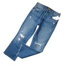 NWT Mother Tripper Ankle Fray in Play Like A Pirate High Rise Stretch Jeans 32 Photo 3