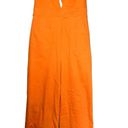 Sincerely Jules Size XL Orange Backless Jumpsuit Concert Festival Vacation Beach Photo 6