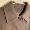 Jones New York Vintage  Wool Peacoat Trench Coat Gray Photo 5