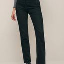 Reformation Black Straight Jeans Photo 0