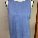 Balance Collection  Blue Sleeveless Activewear Workout Tank Top Photo 0