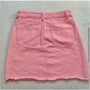 Pretty Little Thing NWTS 💗SIZE 4💗PINK DISTRESSED DENIM MINI SKIRT WITH POCKETS Photo 14