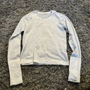 Lululemon Swiftly Tech Long Sleeve Race Length White Size 6 Photo 0