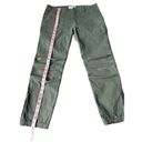 Nili Lotan Cropped Green Military Pants Size 6 Photo 12