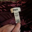 Victoria's Secret Victoria secret Pink Burgundy Velvet Sleep Shorts  Photo 3