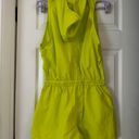 Free People Movement New  Hike And Race Runsie Romper Highlighter Yellow Size XS Photo 3