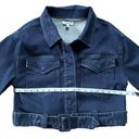 Good American  Denim Jean Jacket Belted Size Medium (2 in GA) Photo 4