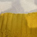 Krass&co LRL Lauren Jeans . Bright Yellow Chunky Cable Knit Turtleneck Sweater Sz Sm Photo 5