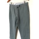 Tommy Hilfiger NWT  Green Chinos Relaxed Fit Flat Front Sz 8 Photo 2