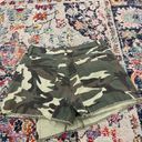 Mustard Seed Camo Asymmetrical Denim Skort from  size medium frayed shorts NWOT Photo 3