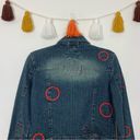 Krass&co Vintage The San Frisco Jeans  Patchwork Jean Jacket Size Medium Photo 7