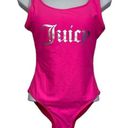 Juicy Couture Women's  Pink w/ Foil Knockout Swimsuit $98 Size Med EUC #S-573 Photo 0